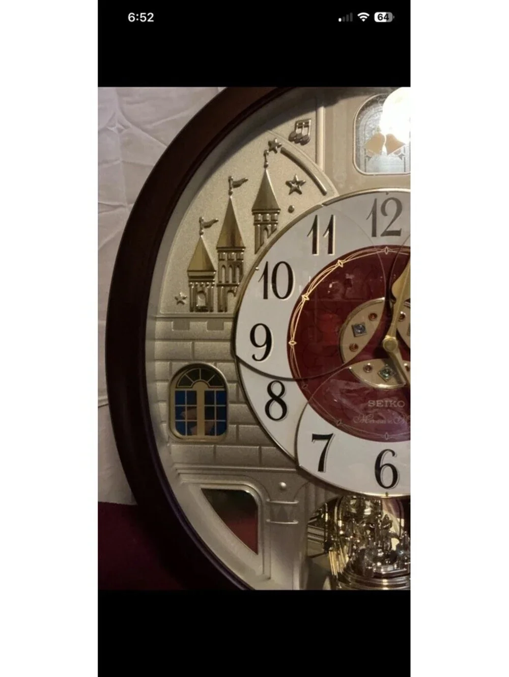 Seiko Melodies In Motion Clock Special Collector's Edition The Beatles/holy Song